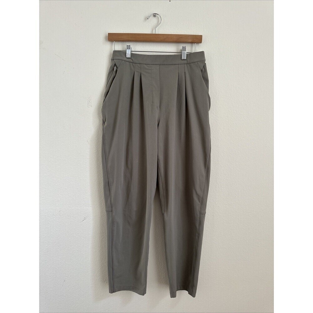 Lululemon Essential High Rise Trouser Pant SZ 8 Women Carbón Dust Athleisure